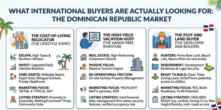 Types of International Buyers of DR Property